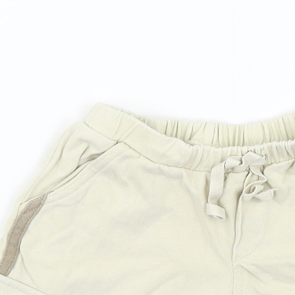 Babble Boom  Beige   Cropped Trousers Size 12-18 Months