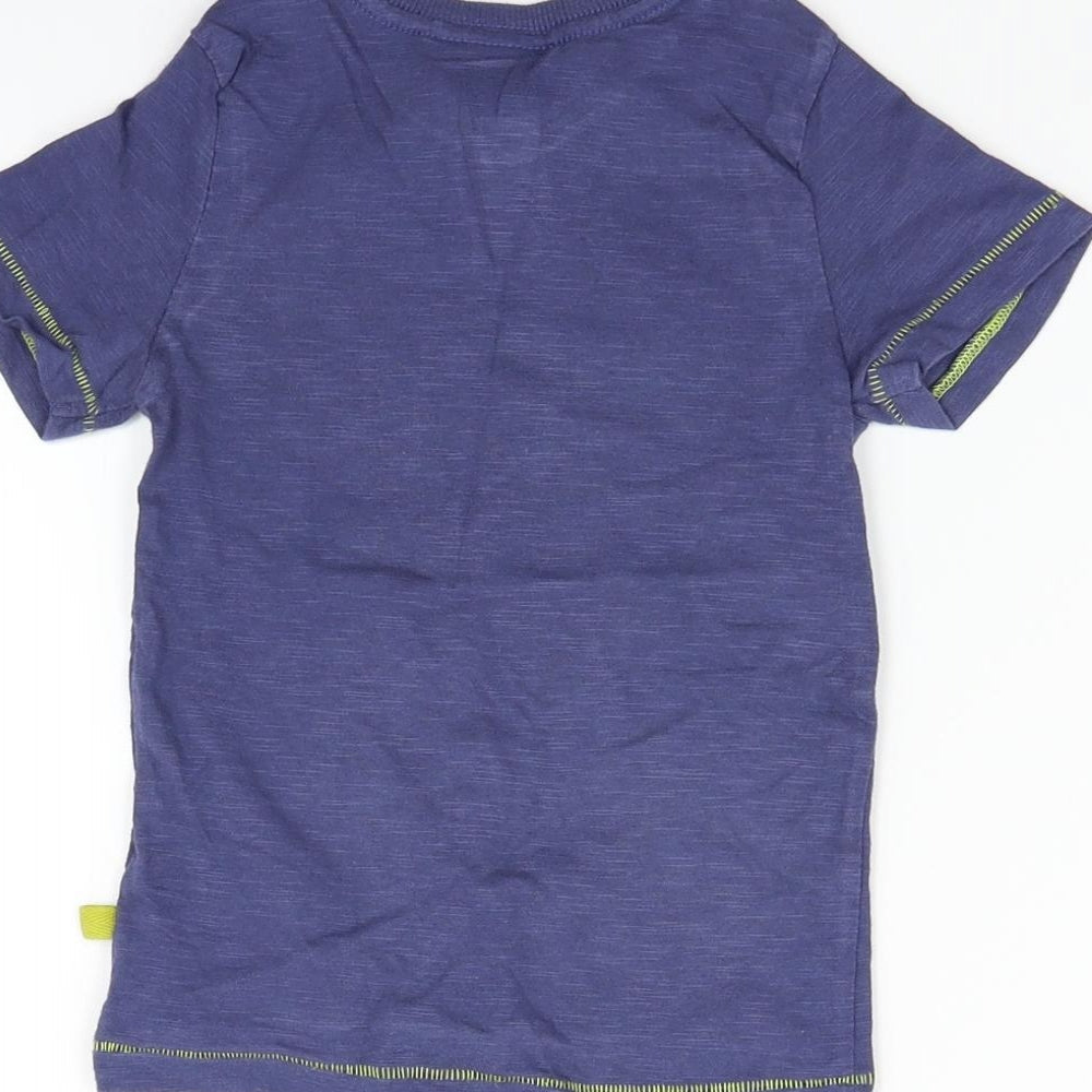 Jarvis Archer Girls Blue   Basic T-Shirt Size 2 Years  - animal
