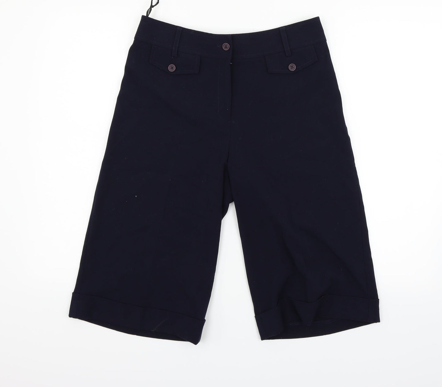 Womens UK Size 10 Sarah Hamilton Regular Fit  Blue Trousers