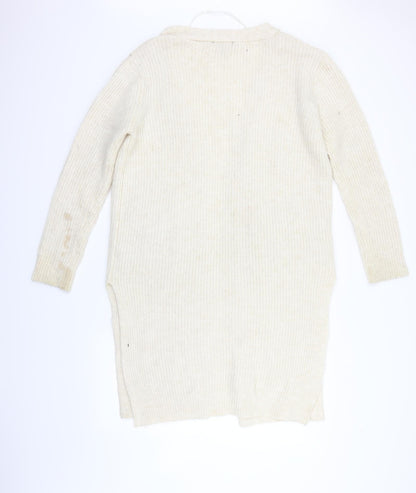 Primark Womens Beige   Cardigan Jumper Size S