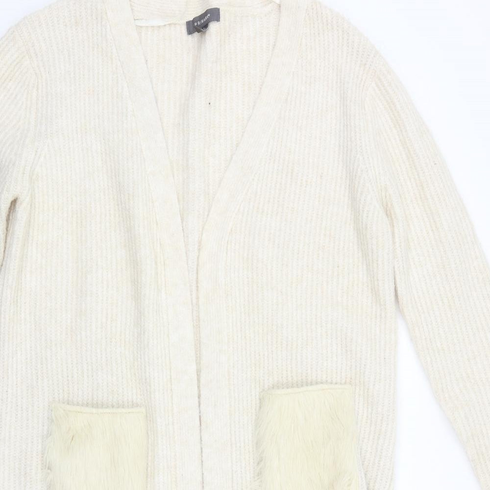 Primark Womens Beige   Cardigan Jumper Size S