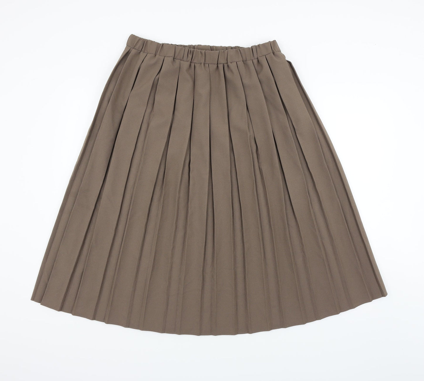 bm collection Womens Brown   Flare Skirt Size 16
