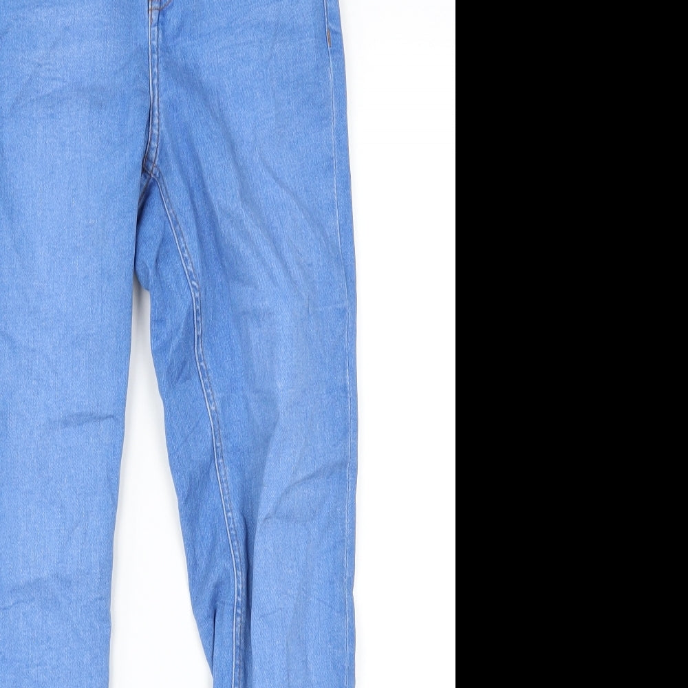 New Look Womens Blue  Denim Skinny Jeans Size 6 L27 in