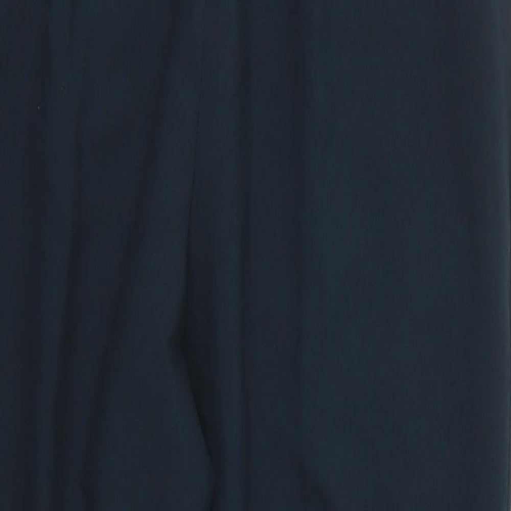 Womens UK Size 18 Preworn Regular Fit  Blue Trousers