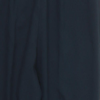 Womens UK Size 18 Preworn Regular Fit  Blue Trousers