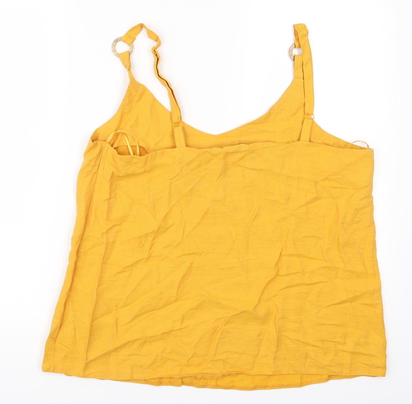 Womens UK Size 16 Select Orange Basic Tank