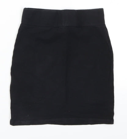 New Look Girls Black   Straight & Pencil Skirt Size 9 Years
