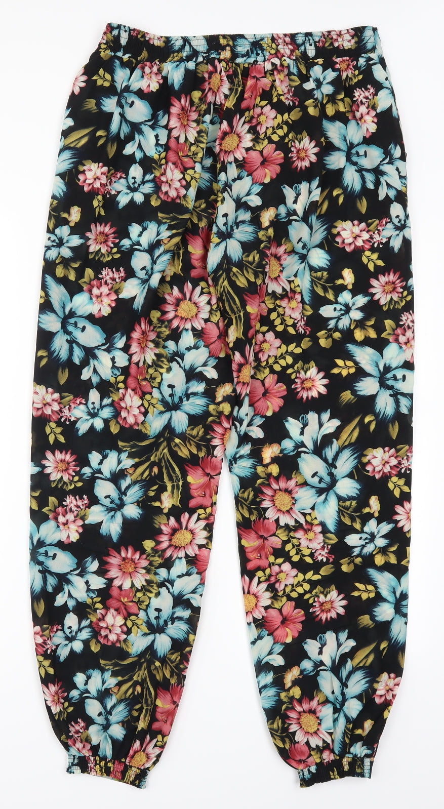 Womens UK Size 12 Parisian Regular Fit  Multicoloured Trousers