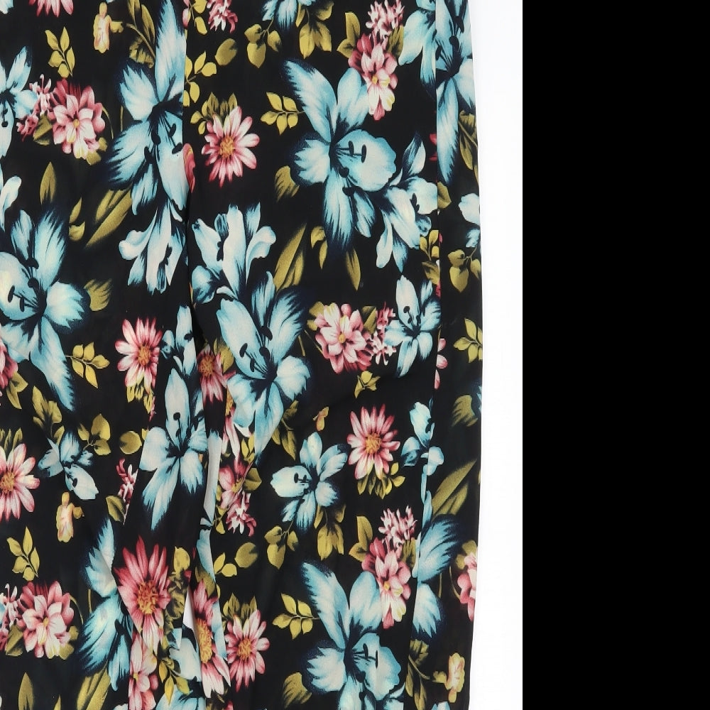 Womens UK Size 12 Parisian Regular Fit  Multicoloured Trousers