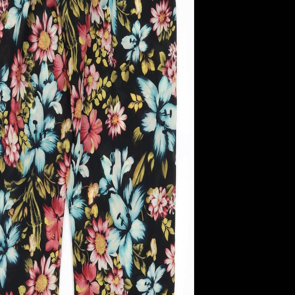 Womens UK Size 12 Parisian Regular Fit  Multicoloured Trousers