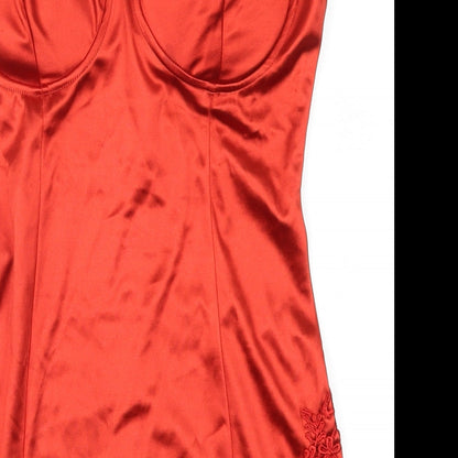 In the Style Womens Red   Mini  Size 10