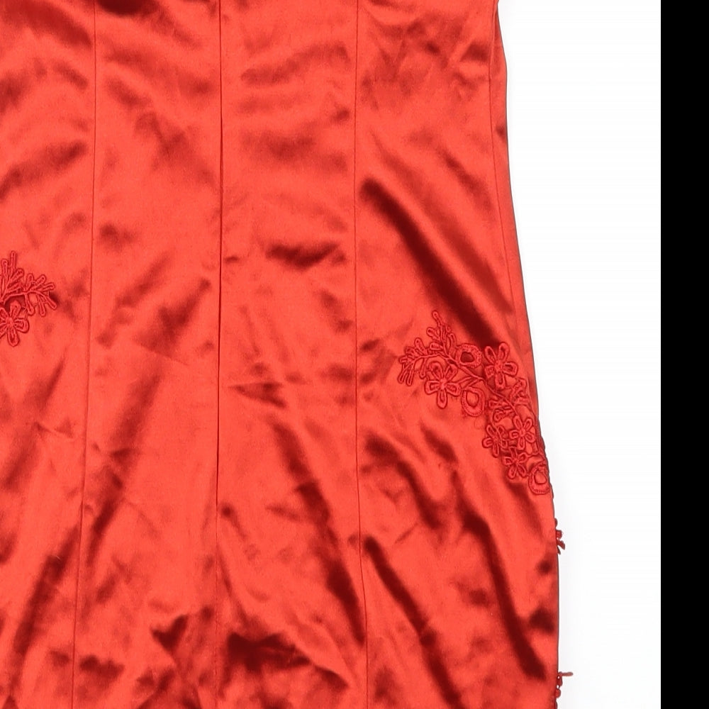 In the Style Womens Red   Mini  Size 10