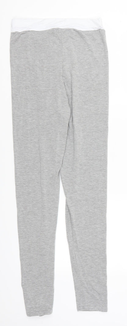 Pretty Little Thing Womens Grey   Carrot Trousers Size 8 L27 in