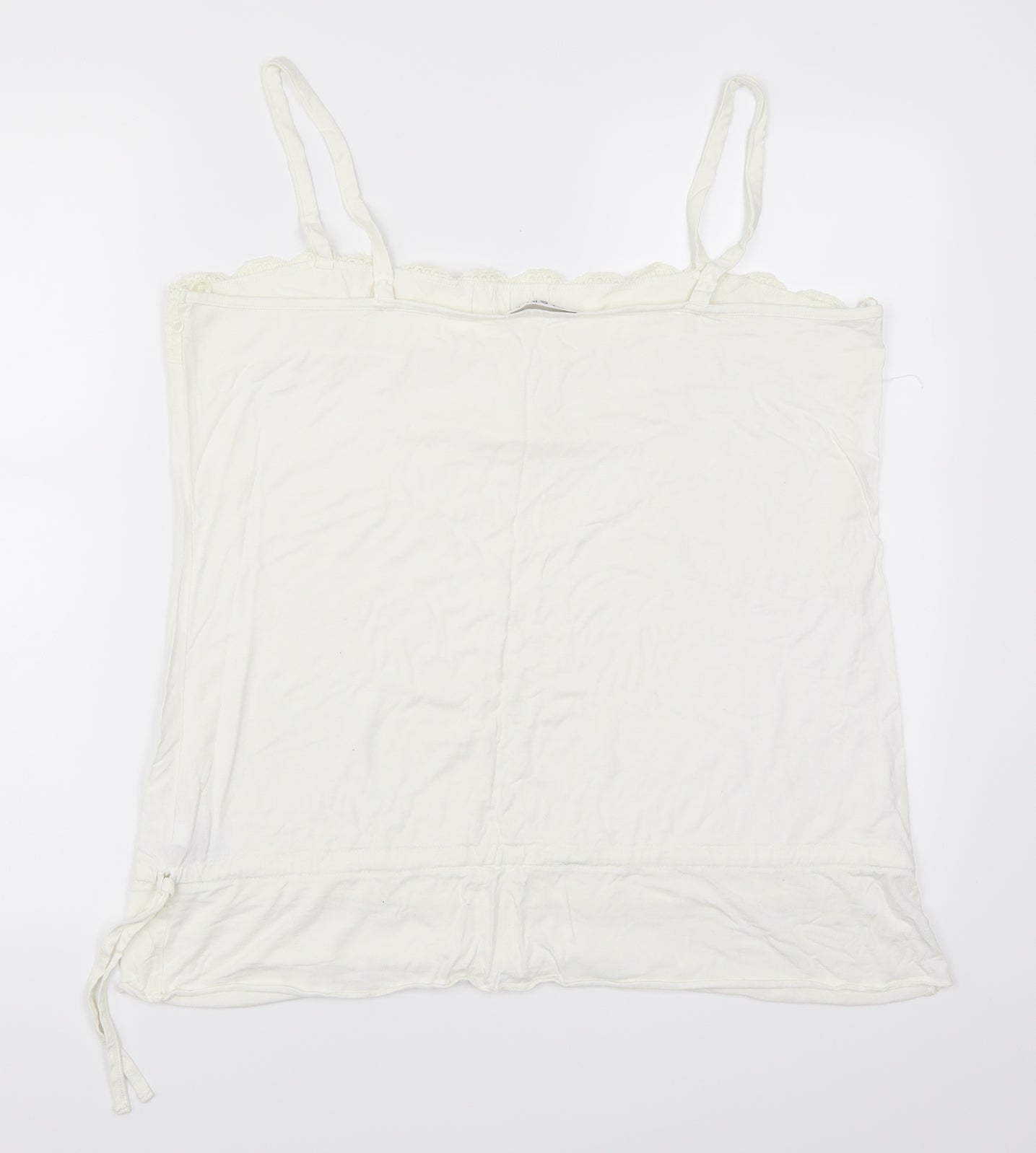 George Womens White   Basic Tank Size 18