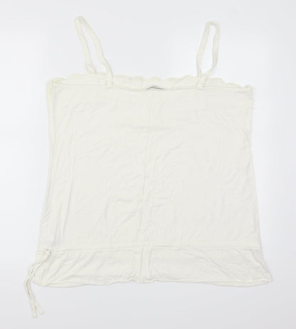 George Womens White   Basic Tank Size 18
