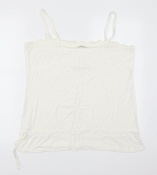 George Womens White   Basic Tank Size 18