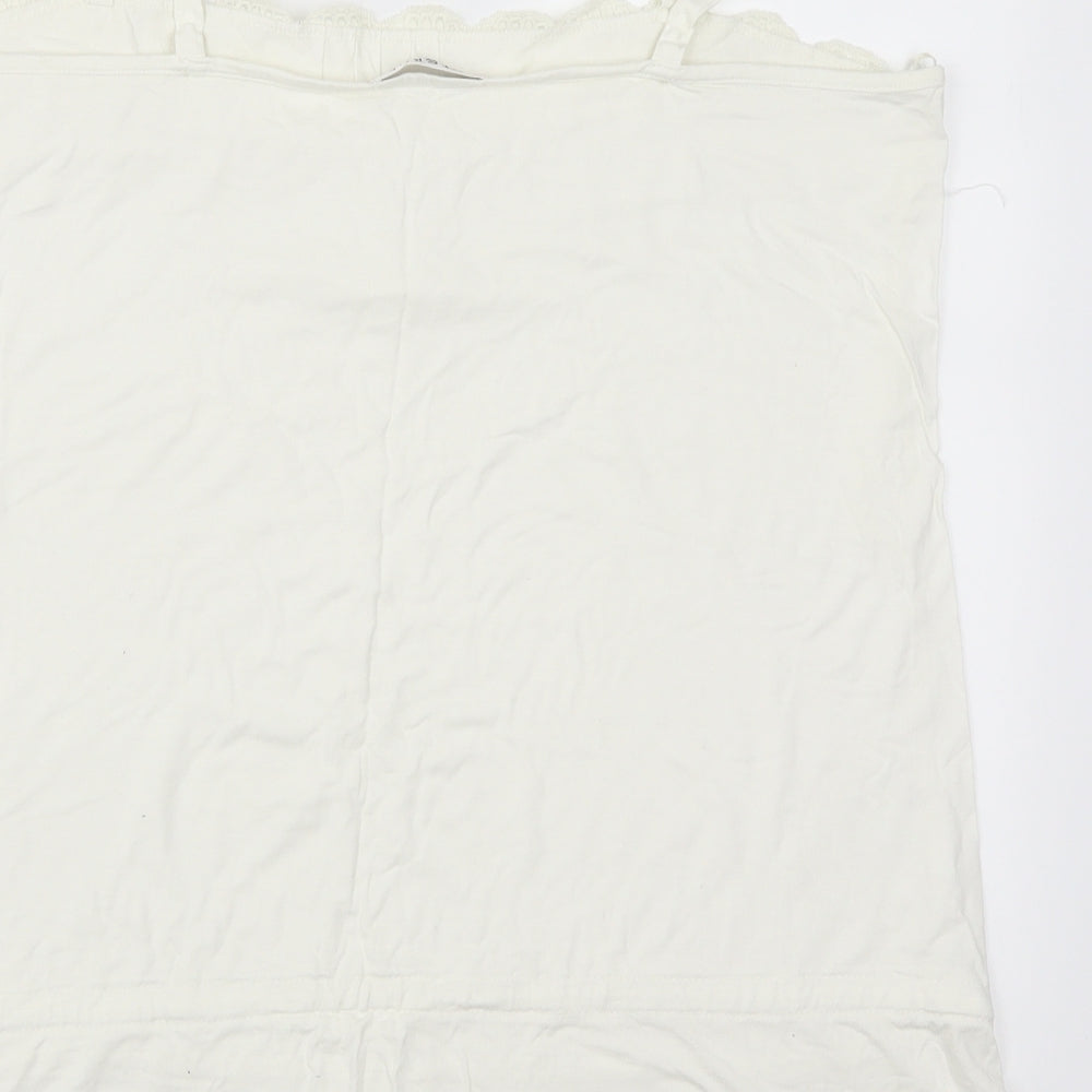 George Womens White   Basic Tank Size 18