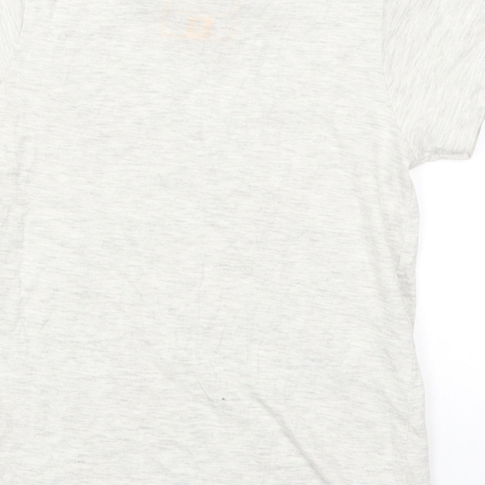 Matalan Boys Grey   Basic T-Shirt Size 6 Years  - Chicago Illanois USA