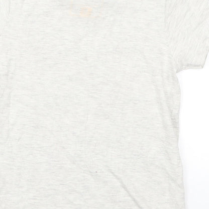 Matalan Boys Grey   Basic T-Shirt Size 6 Years  - Chicago Illanois USA