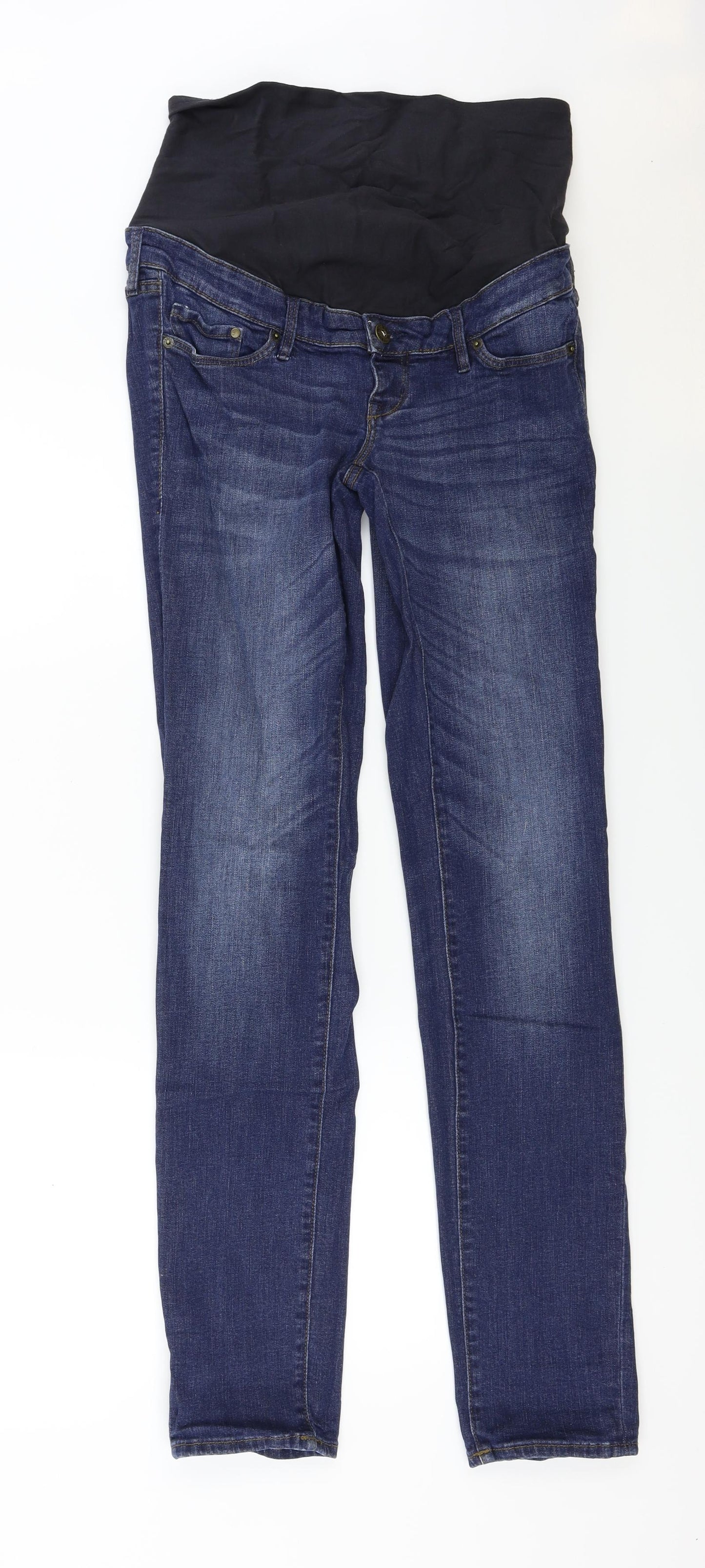 mama Womens Blue   Skinny Jeans Size 8 L31 in