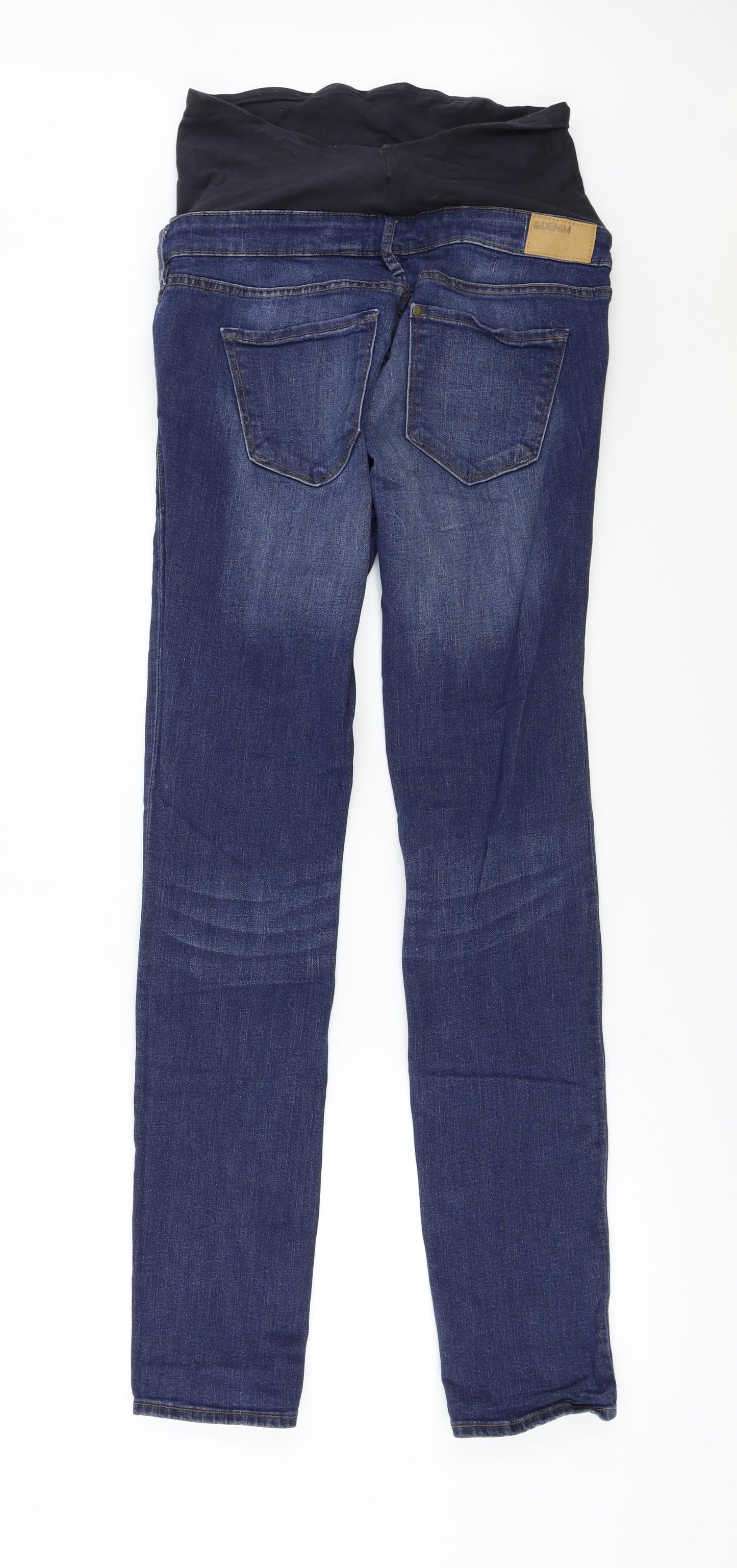mama Womens Blue   Skinny Jeans Size 8 L31 in
