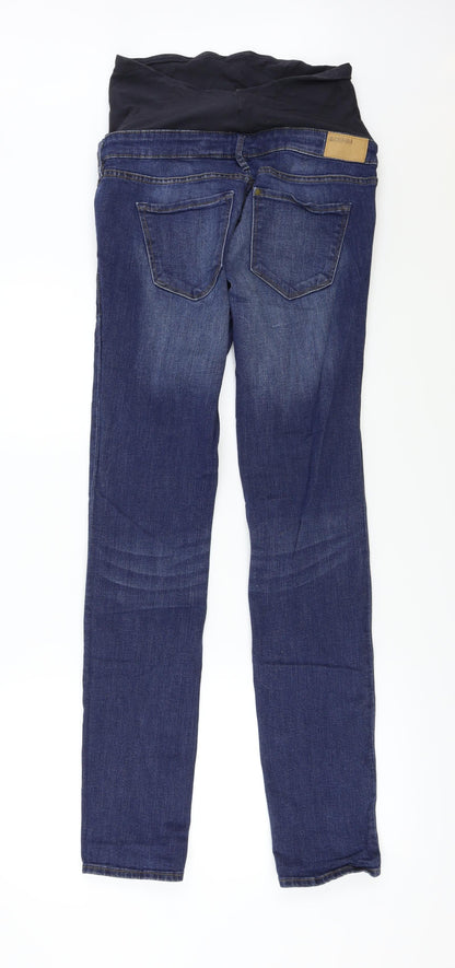 mama Womens Blue   Skinny Jeans Size 8 L31 in