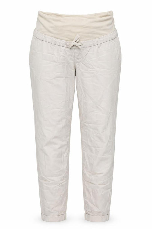 Womens UK Size 10 H&M Regular Fit  Ivory Trousers