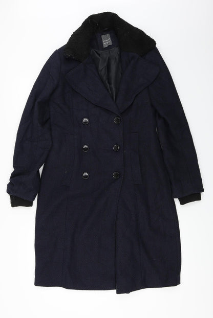 Primark  Womens Blue   Jacket Coat Size 6