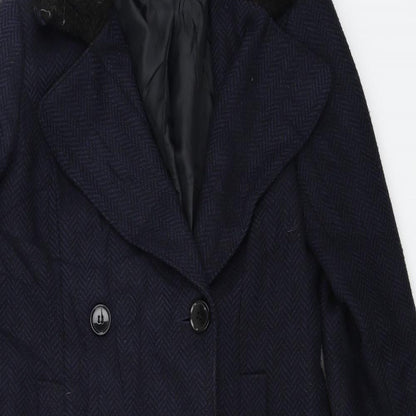 Primark  Womens Blue   Jacket Coat Size 6