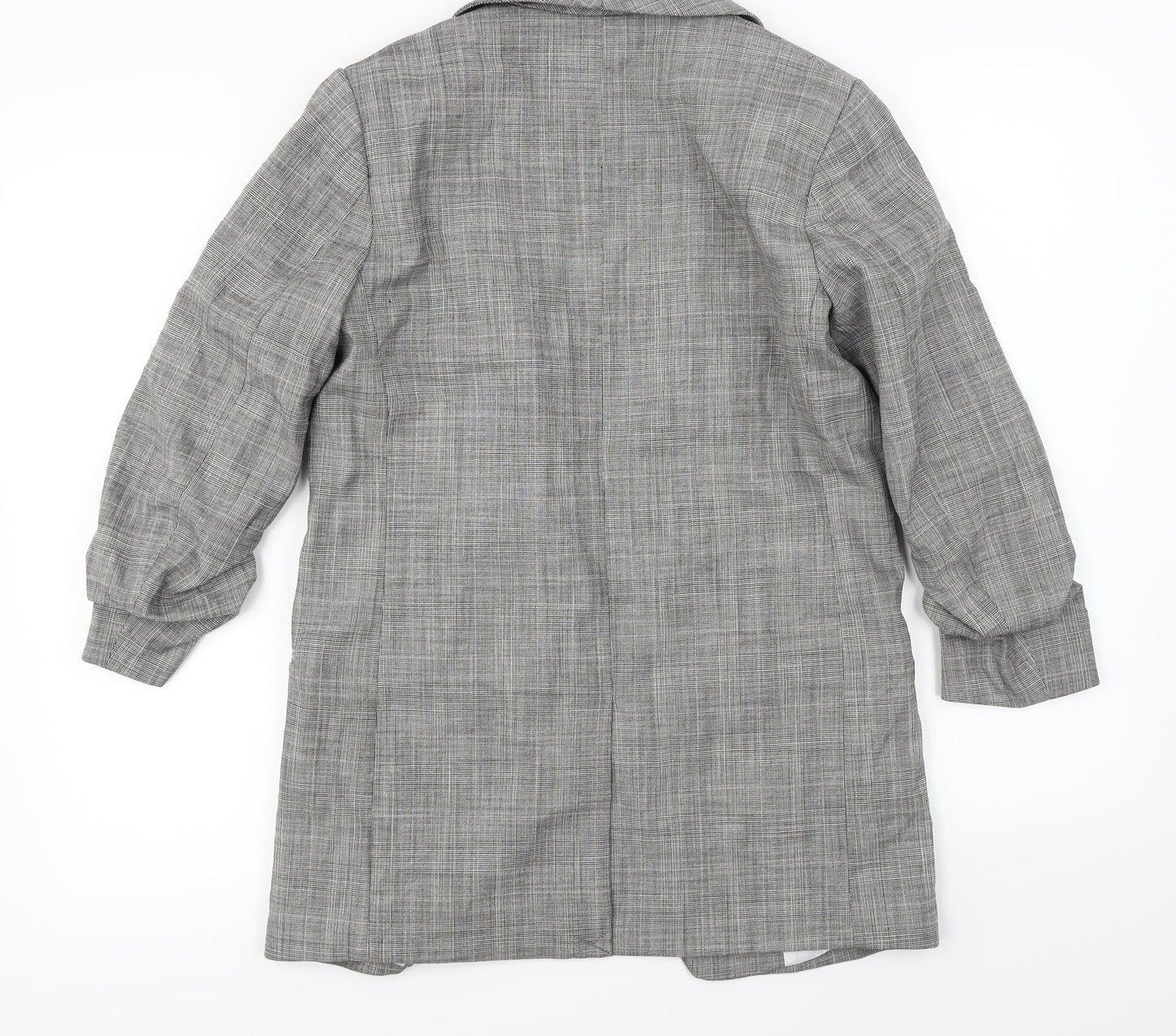 H&M  Womens Grey   Jacket Blazer Size 4