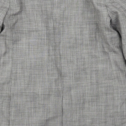 H&M  Womens Grey   Jacket Blazer Size 4