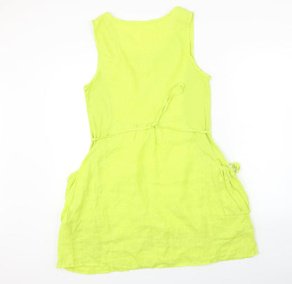 Preworn  Womens Yellow   A-Line  Size M