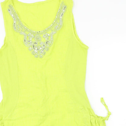 Preworn  Womens Yellow   A-Line  Size M