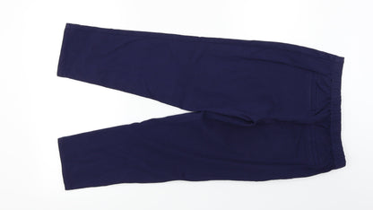 isac mizara live Womens Blue   Trousers  Size 8 L23 in