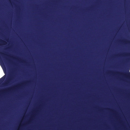 Womens UK Size 12 Atmosphere Blue Basic Blouse