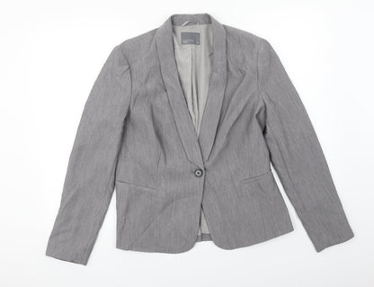 Papaya  Womens Grey   Jacket Blazer Size 12