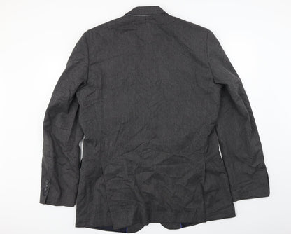 Mens UK Size 42 Marks and Spencer Regular Grey Suit Jacket