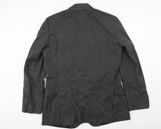 Mens UK Size 42 Marks and Spencer Regular Grey Suit Jacket