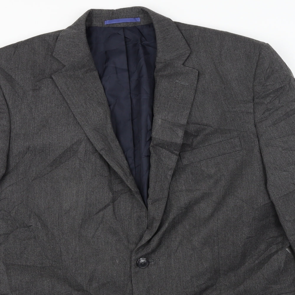 Mens UK Size 42 Marks and Spencer Regular Grey Suit Jacket