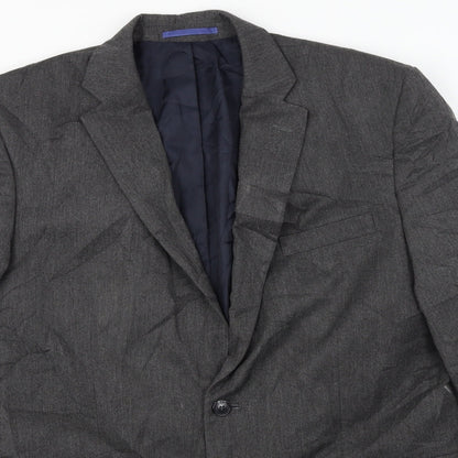 Mens UK Size 42 Marks and Spencer Regular Grey Suit Jacket
