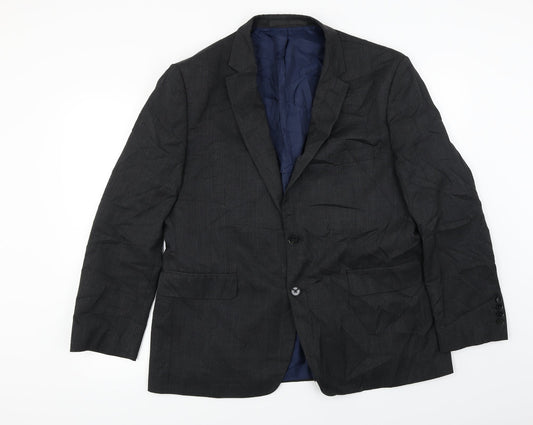 Mens UK Size 42 John Lewis Regular Black Suit Jacket