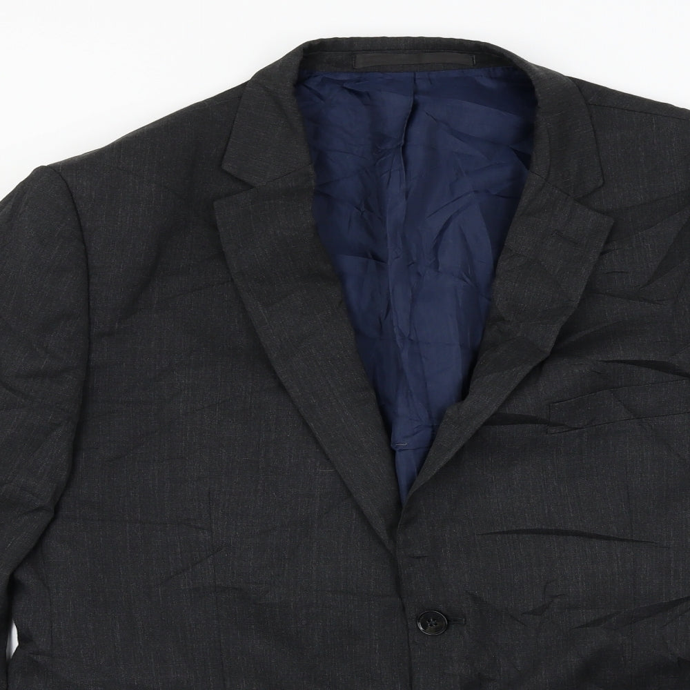 Mens UK Size 42 John Lewis Regular Black Suit Jacket