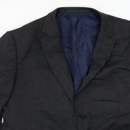 Mens UK Size 42 John Lewis Regular Black Suit Jacket