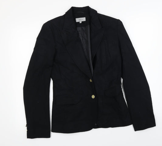 Marks and Spencer  Womens Black   Jacket Coat Size 8