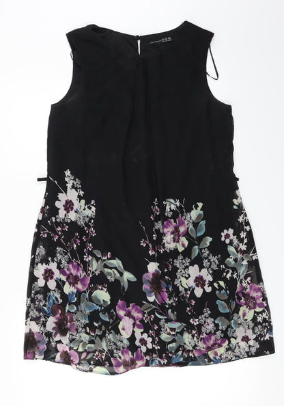 Womens UK Size 14 Atmosphere Black Basic Blouse