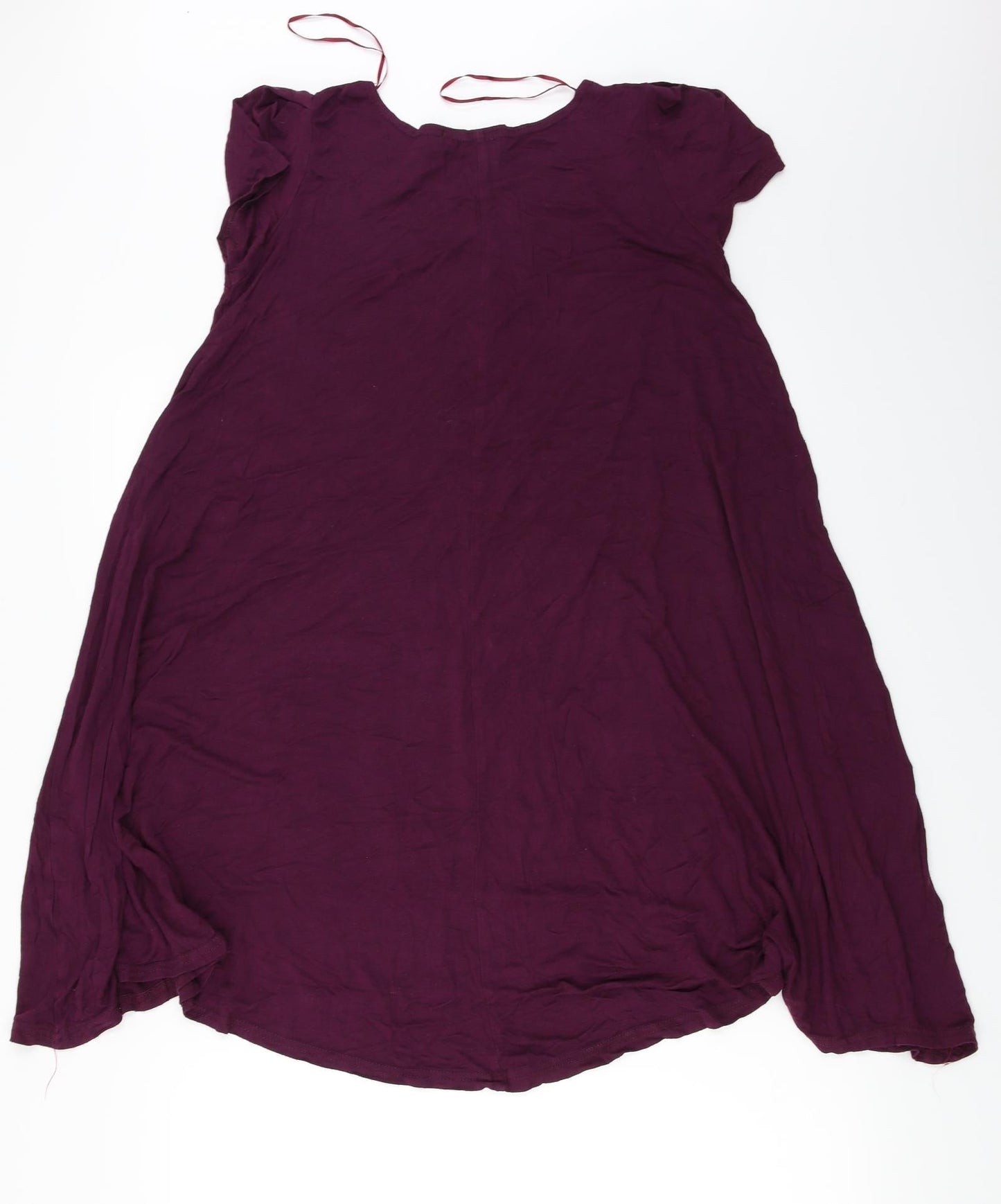 boohoo  Womens Purple   Basic Blouse Size 10
