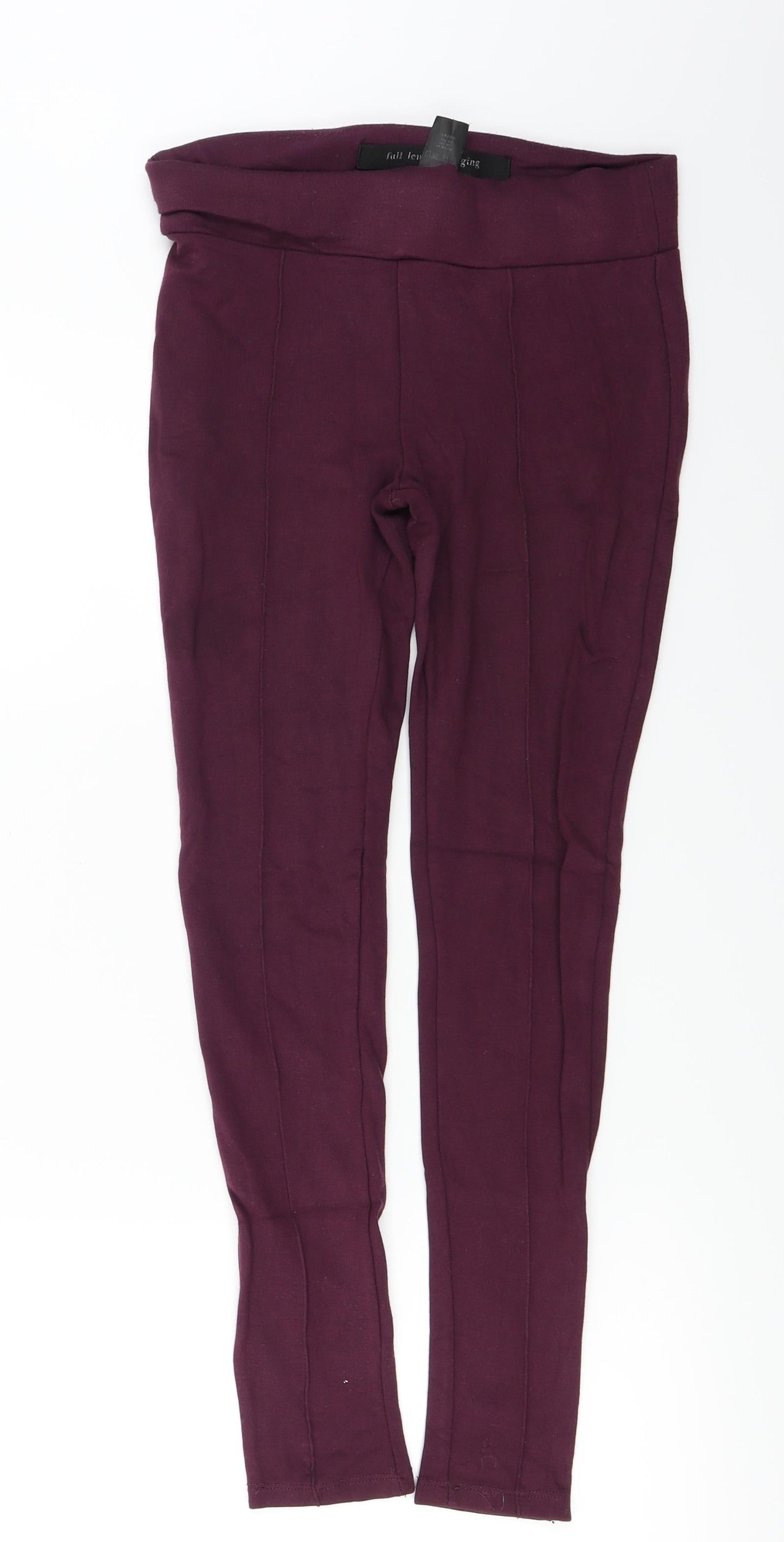 Womens UK Size 8 Preworn   Purple Leggings