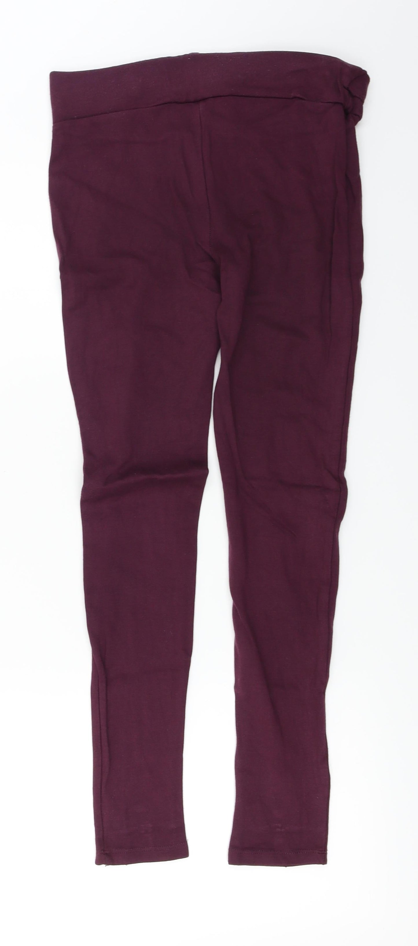 Womens UK Size 8 Preworn   Purple Leggings