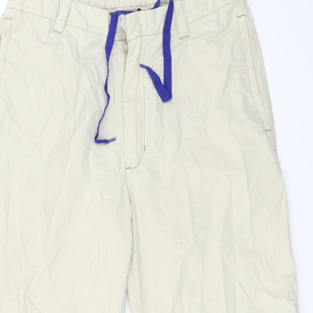 Womens UK Size XS Gap Regular Fit  Beige Trousers