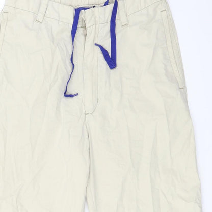 Womens UK Size XS Gap Regular Fit  Beige Trousers